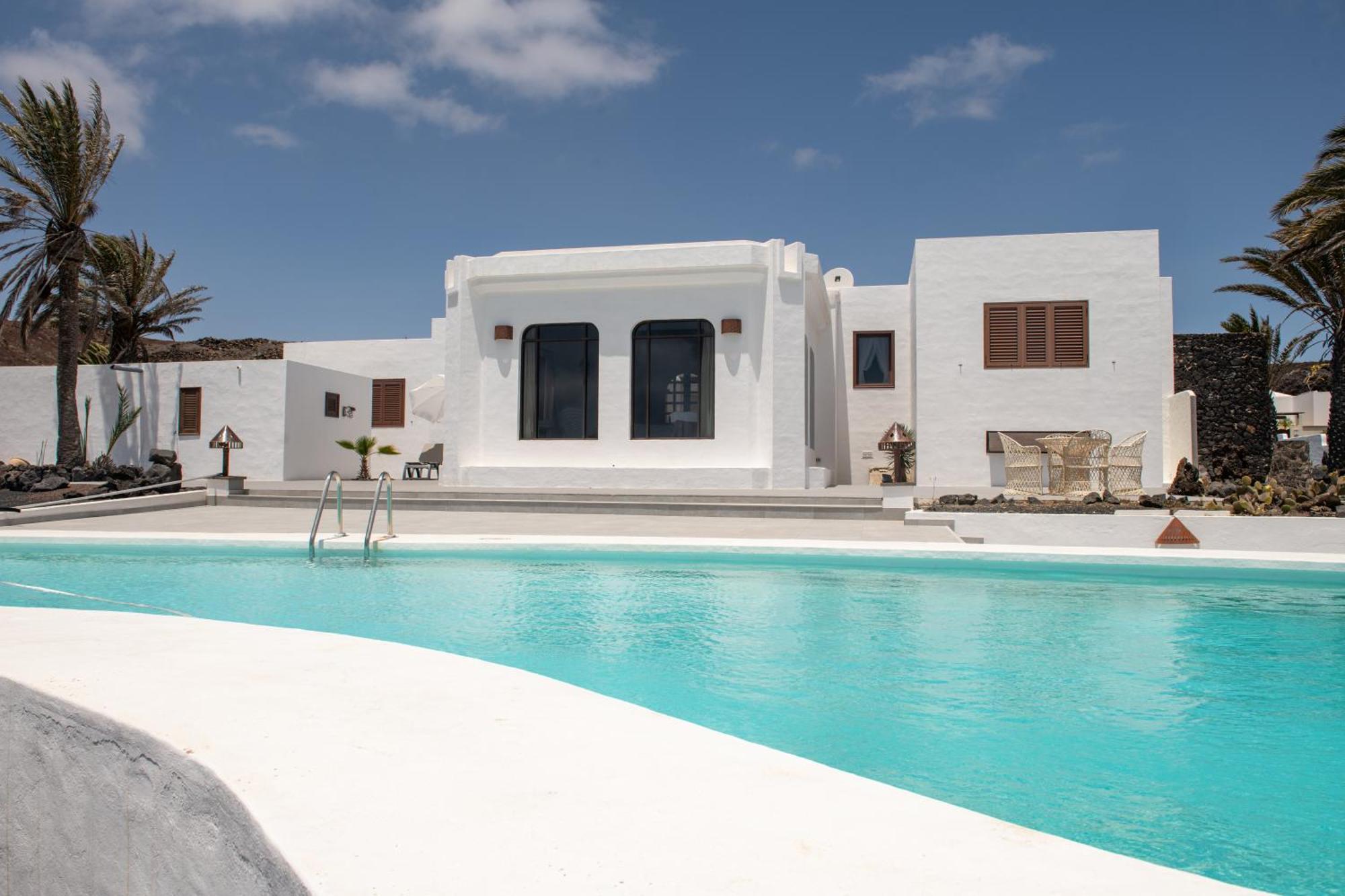 Villa Blanca Nudist Place Charco del Palo Buitenkant foto
