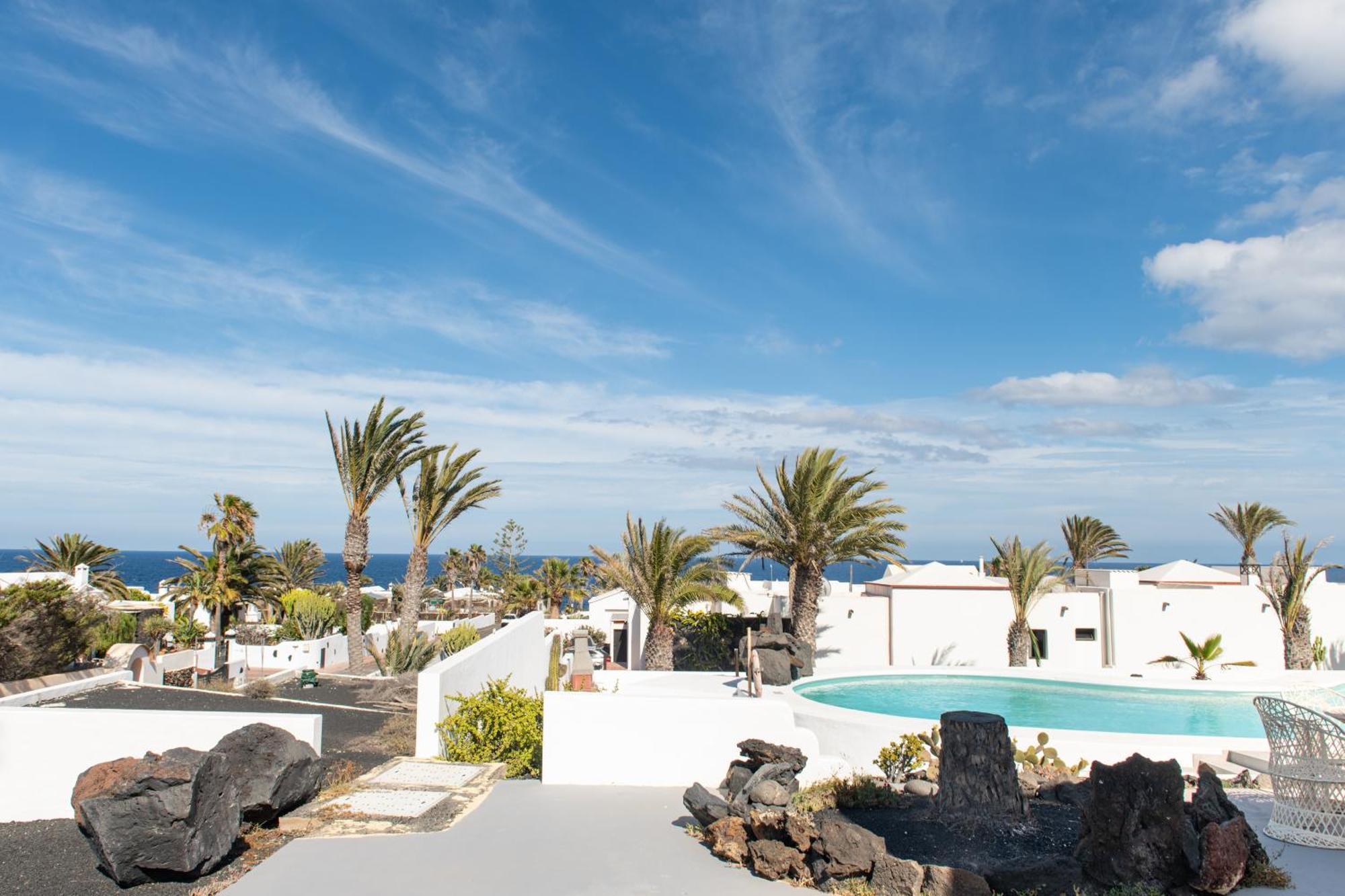 Villa Blanca Nudist Place Charco del Palo Buitenkant foto